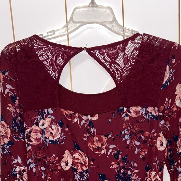 Flower Printed Dress - Picture 4 of 4